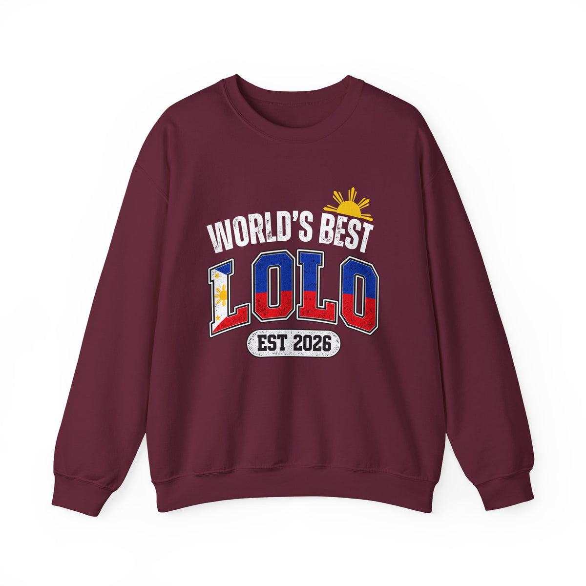 World’s Best Lolo Est. 2026 Crewneck Sweatshirt