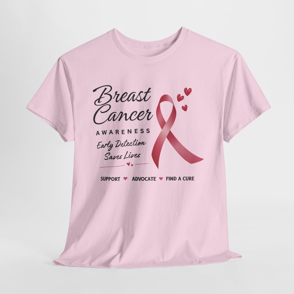 Pink Power: Breast Cancer Awareness T-Shirt - Wear Hope, Strength & Support