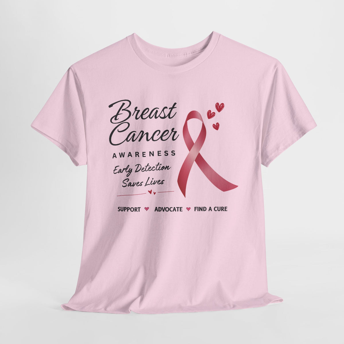 Pink Power: Breast Cancer Awareness T-Shirt - Wear Hope, Strength & Support
