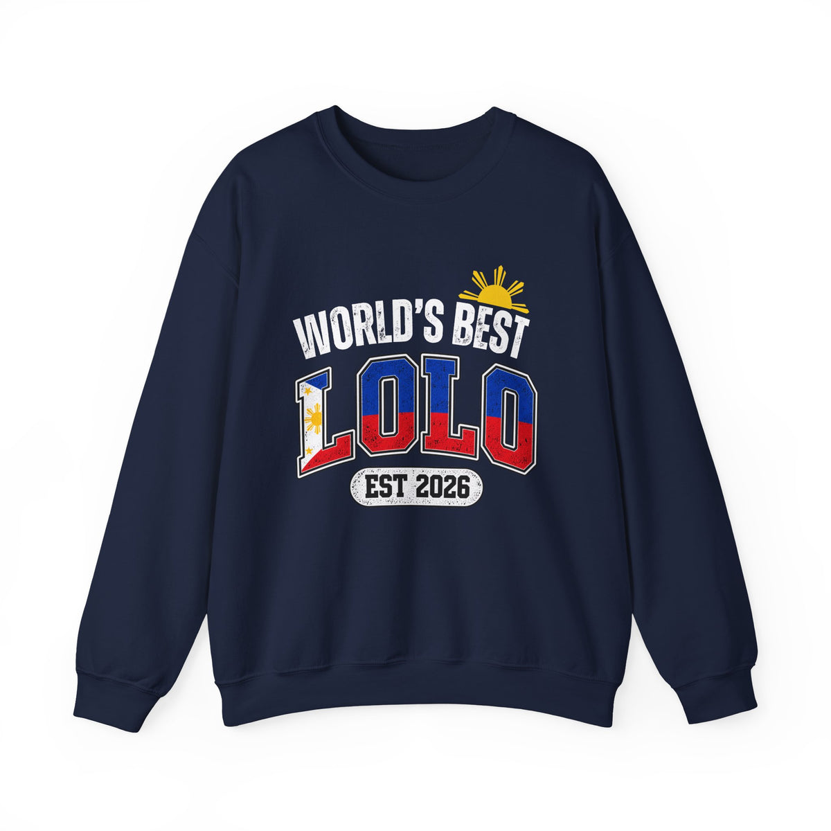 World’s Best Lolo Est. 2026 Crewneck Sweatshirt