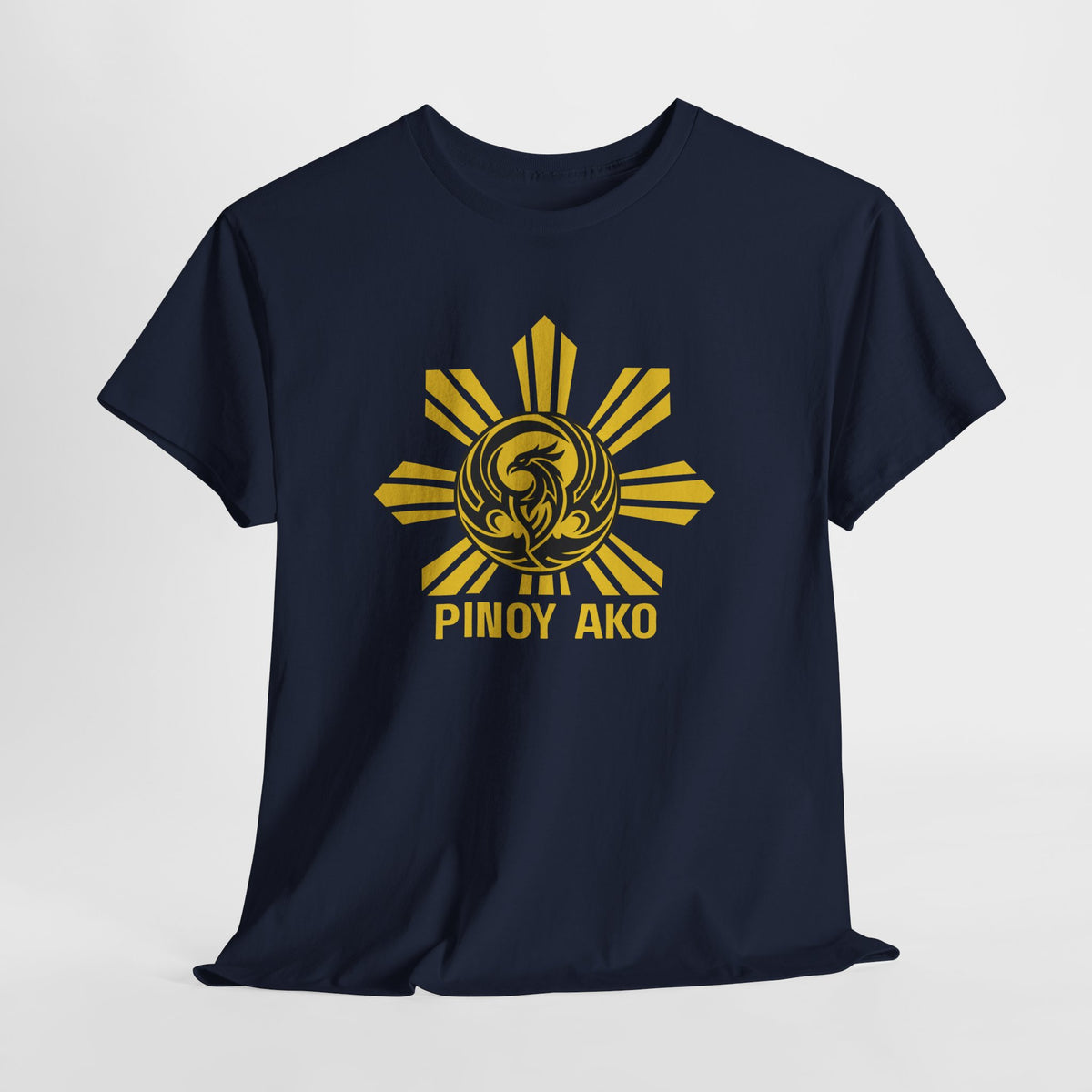 Pinoy Ako T-Shirt – Filipino Pride Sun Emblem Tee