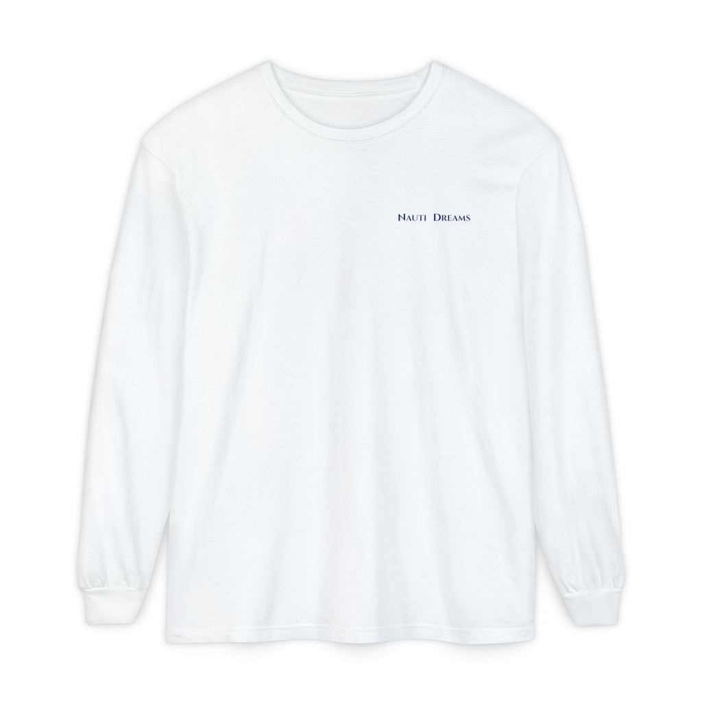 2026 SYC Grand Tour Long Sleeve T‑Shirt — Coastal Map Tour Tee