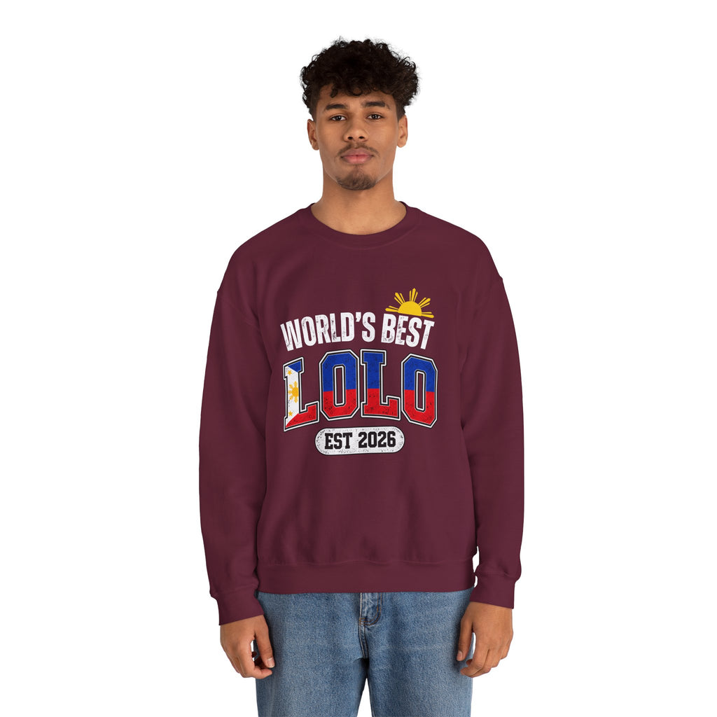 World’s Best Lolo Est. 2026 Crewneck Sweatshirt