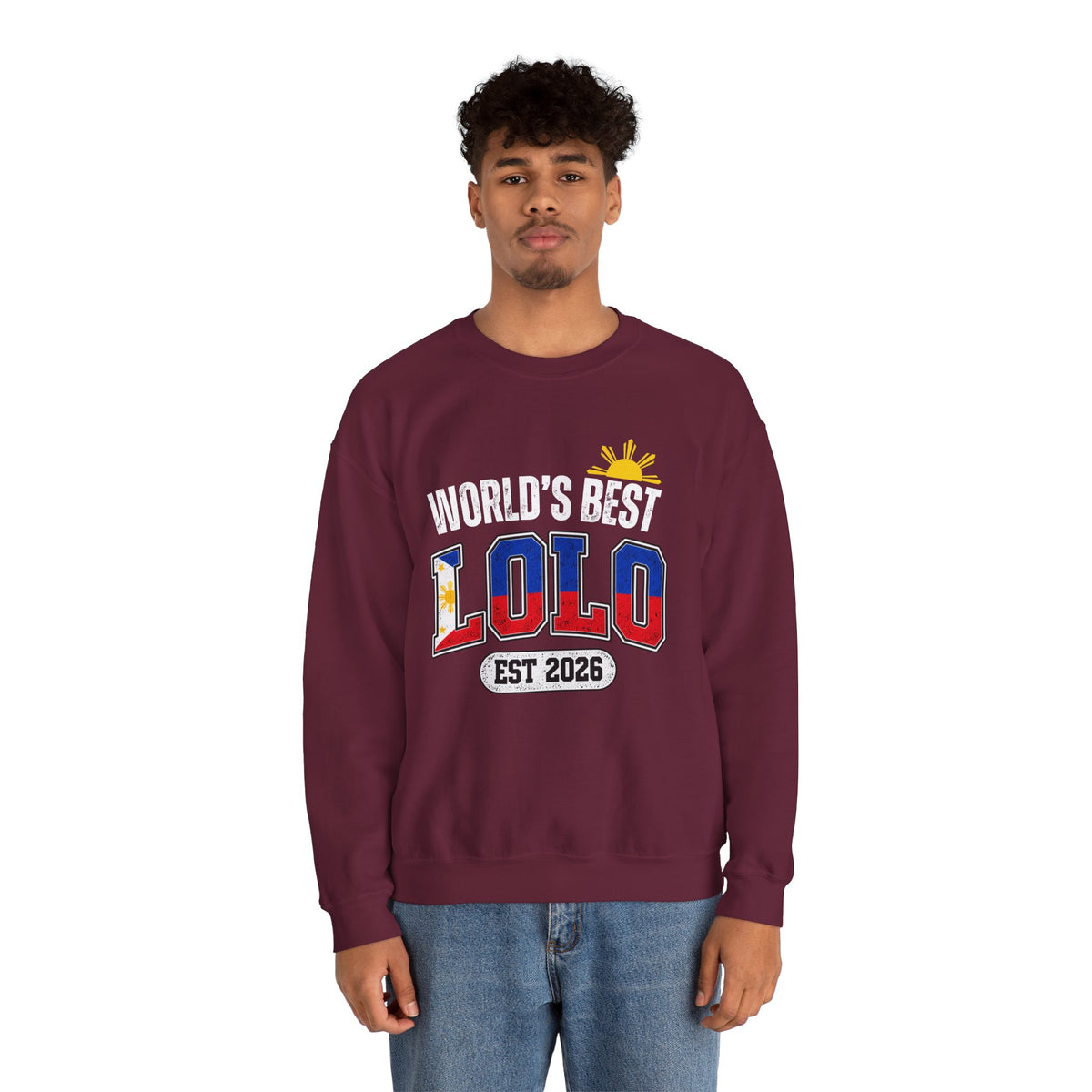 World’s Best Lolo Est. 2026 Crewneck Sweatshirt