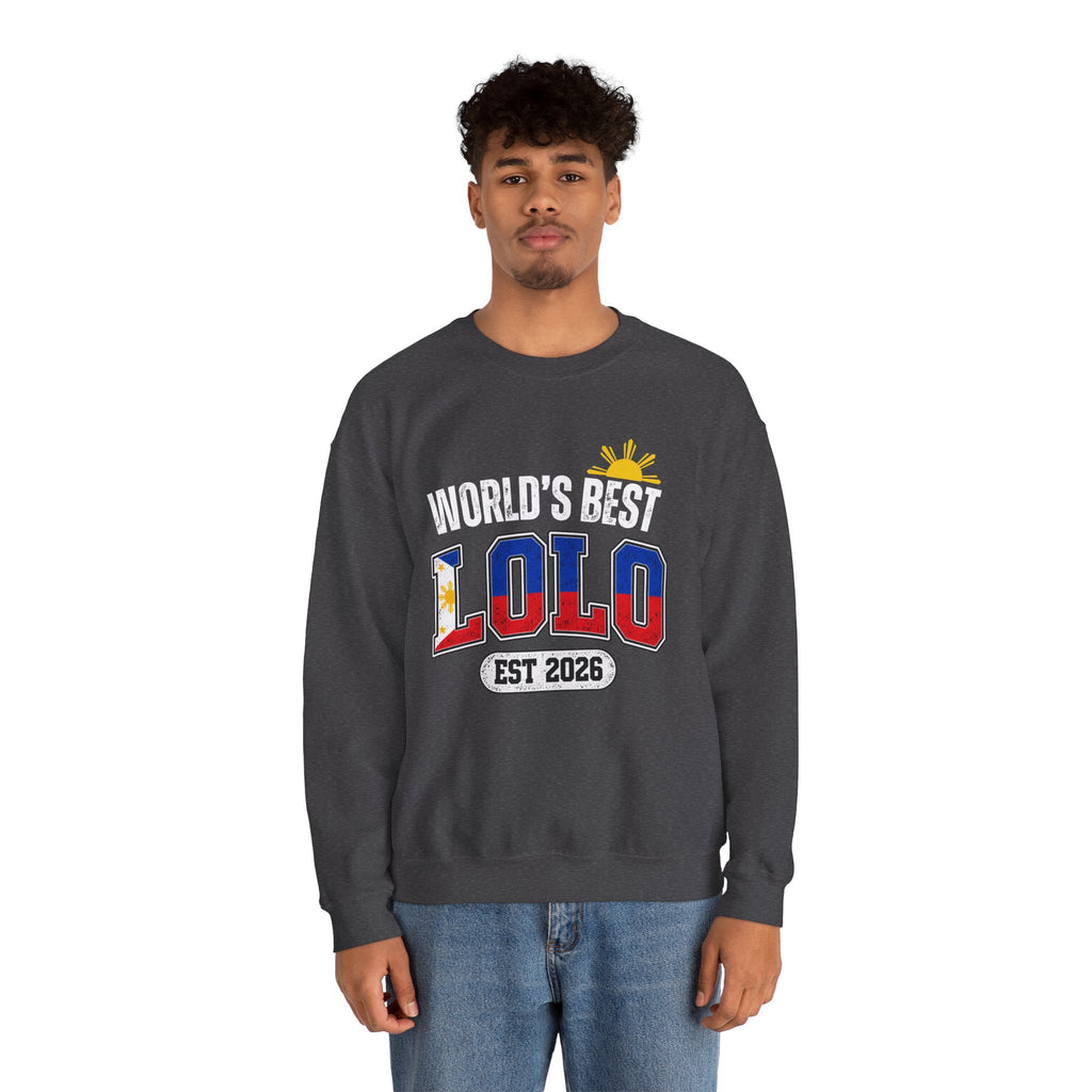 World’s Best Lolo Est. 2026 Crewneck Sweatshirt