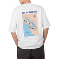 2026 SYC Grand Tour Map Tee — Coastal Graphic T-Shirt