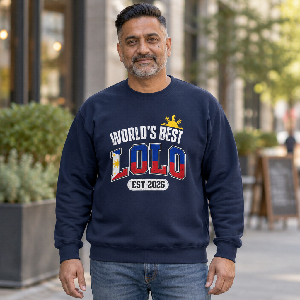 World’s Best Lolo Est. 2026 Crewneck Sweatshirt