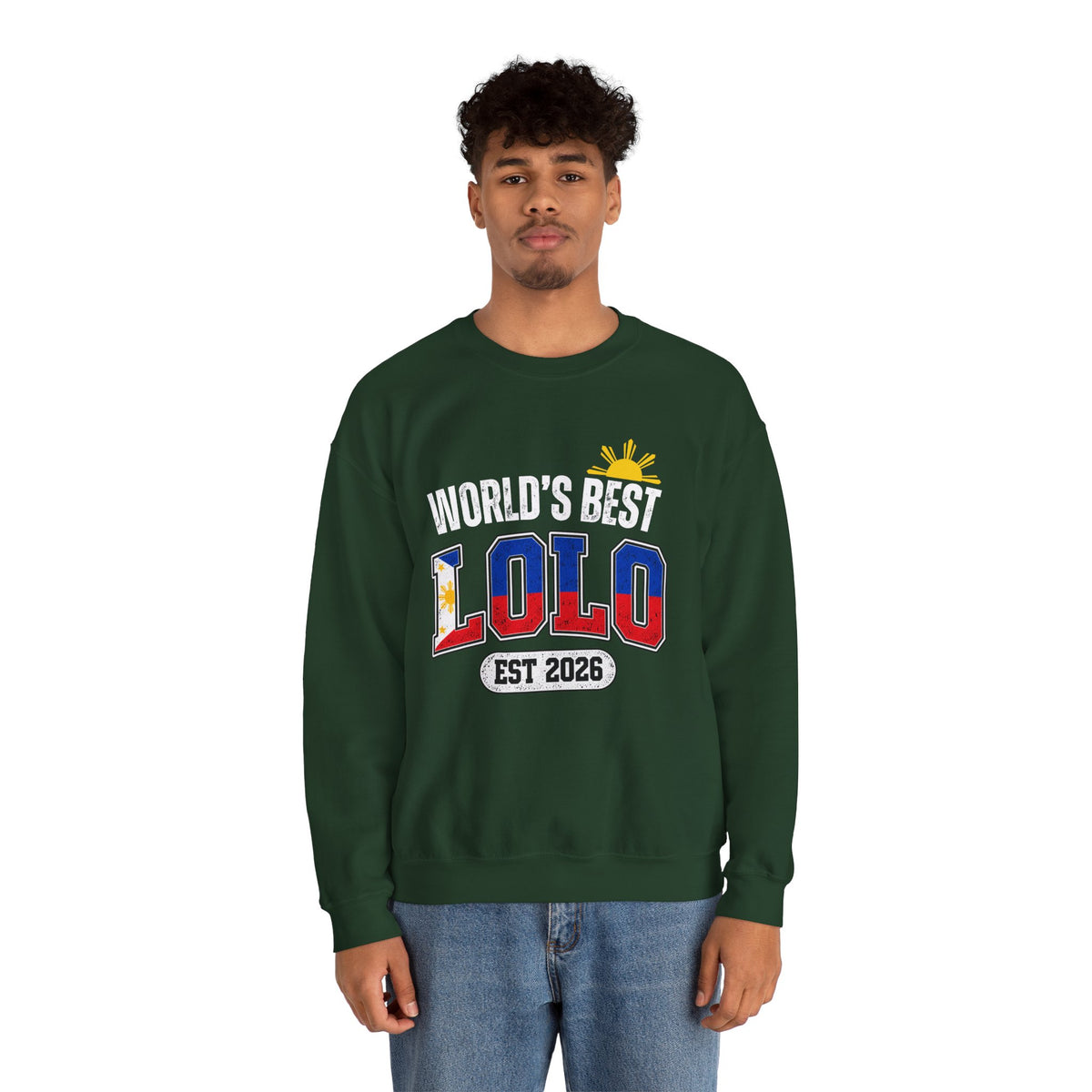 World’s Best Lolo Est. 2026 Crewneck Sweatshirt