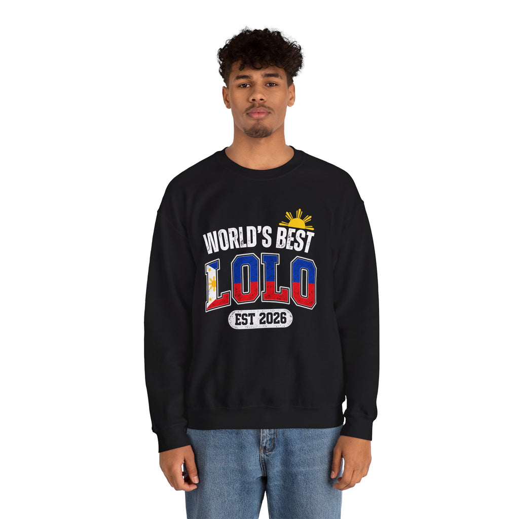 World’s Best Lolo Est. 2026 Crewneck Sweatshirt