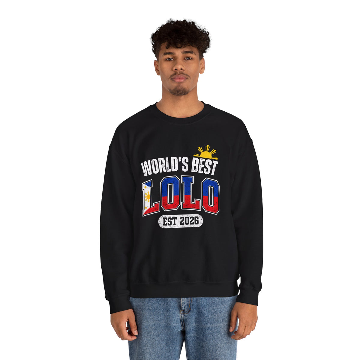 World’s Best Lolo Est. 2026 Crewneck Sweatshirt