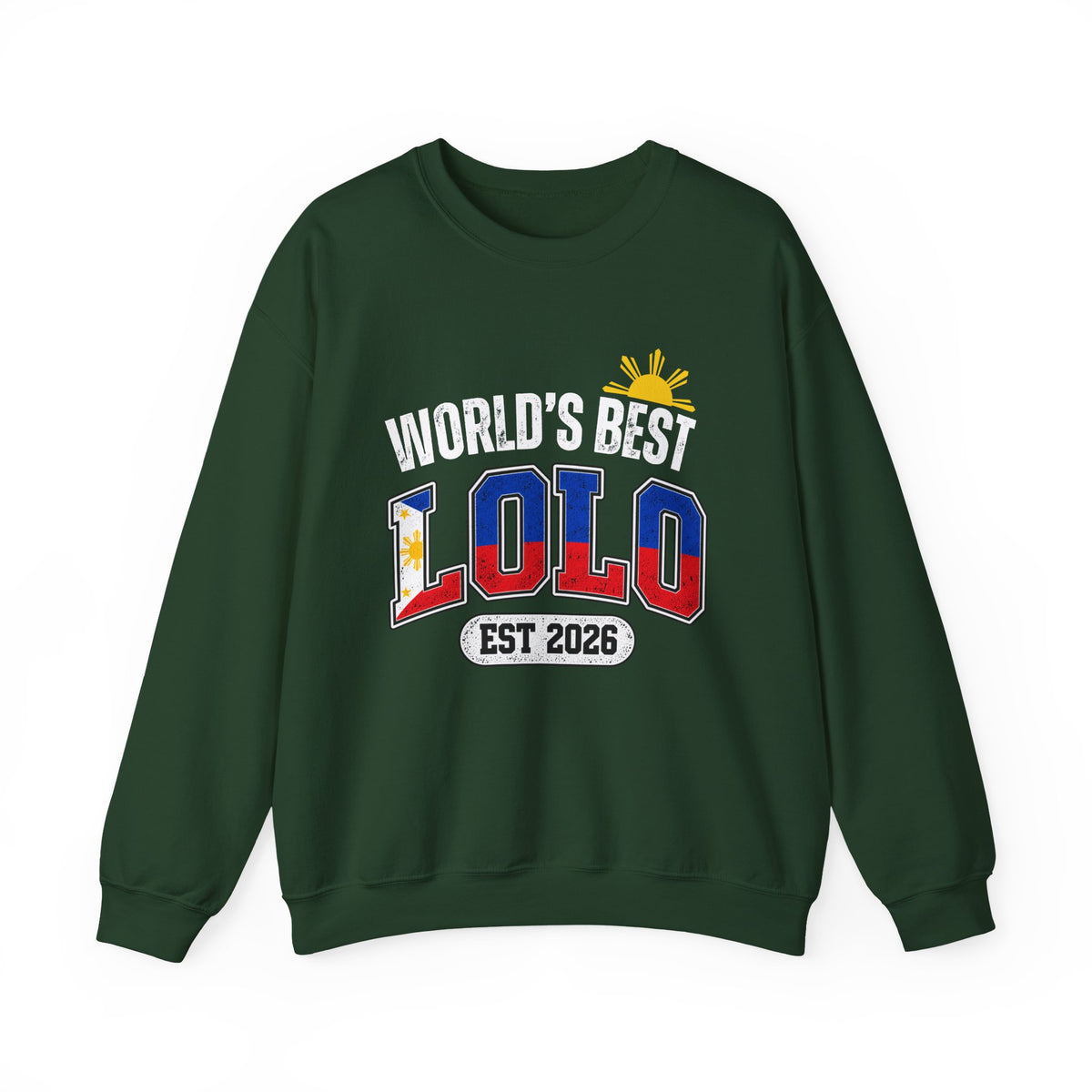 World’s Best Lolo Est. 2026 Crewneck Sweatshirt