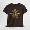 Pinoy Ako T-Shirt – Filipino Pride Sun Emblem Tee