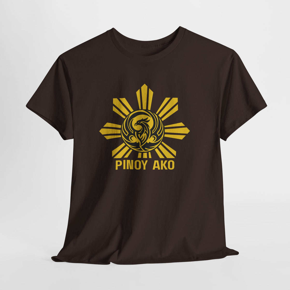 Pinoy Ako T-Shirt – Filipino Pride Sun Emblem Tee
