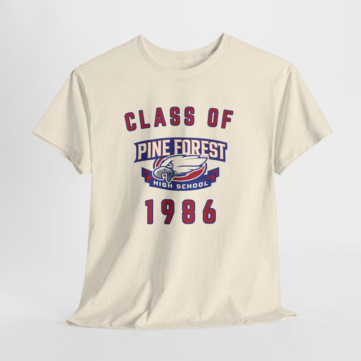 Class of 1986 Pine Forest High School Reunion T-Shirt — 40 Years Alumni Tee