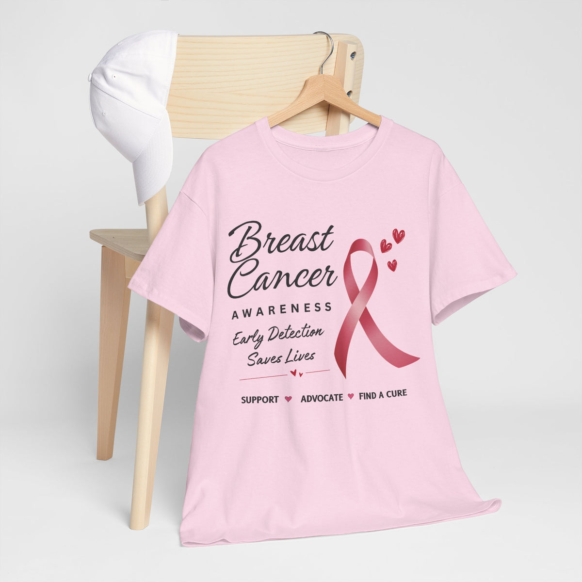 Pink Power: Breast Cancer Awareness T-Shirt - Wear Hope, Strength & Support