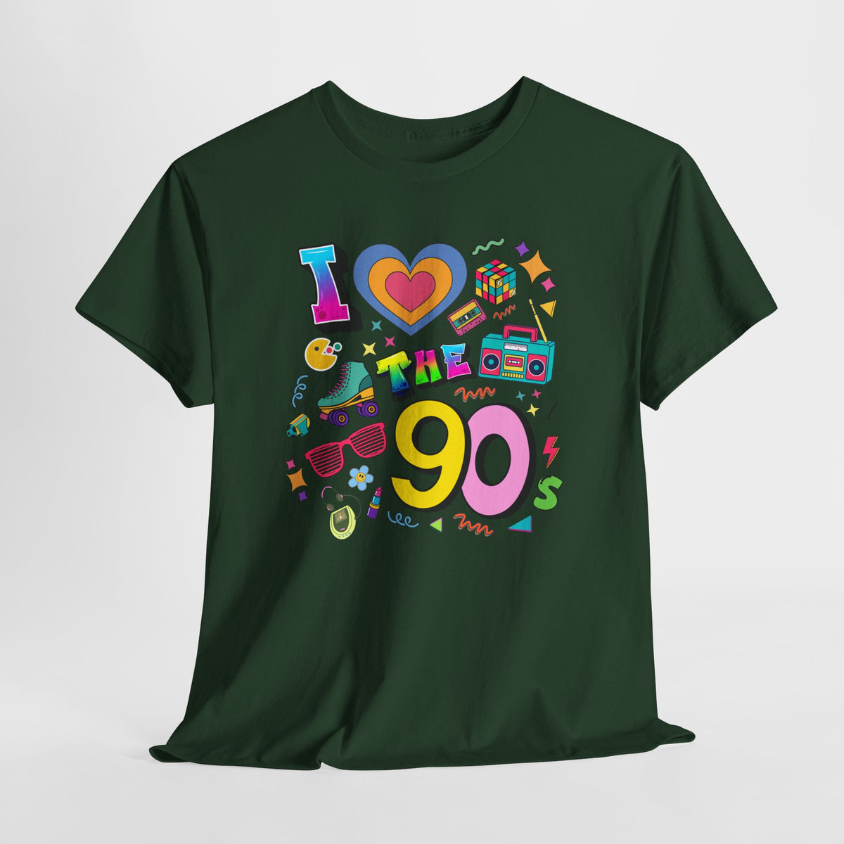 I  Love The 90s T-Shirt — Retro 90s Nostalgia Graphic Tee