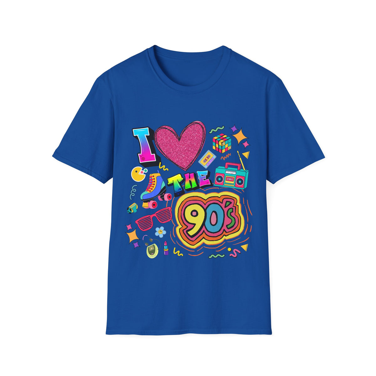 I Love The 90s T-Shirt — Retro 1990s Nostalgia Graphic Tee