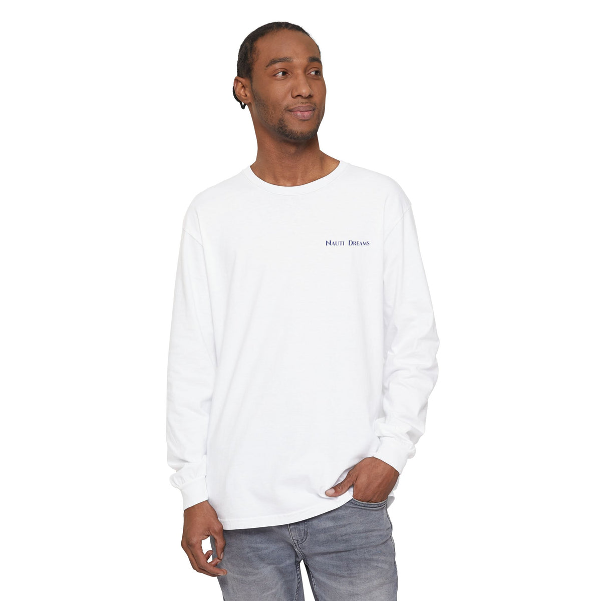 2026 SYC Grand Tour Long Sleeve T‑Shirt — Coastal Map Tour Tee