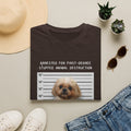 Shih Tzu Tee – “Arrested for First Degree Stuffed Animal Destruction”